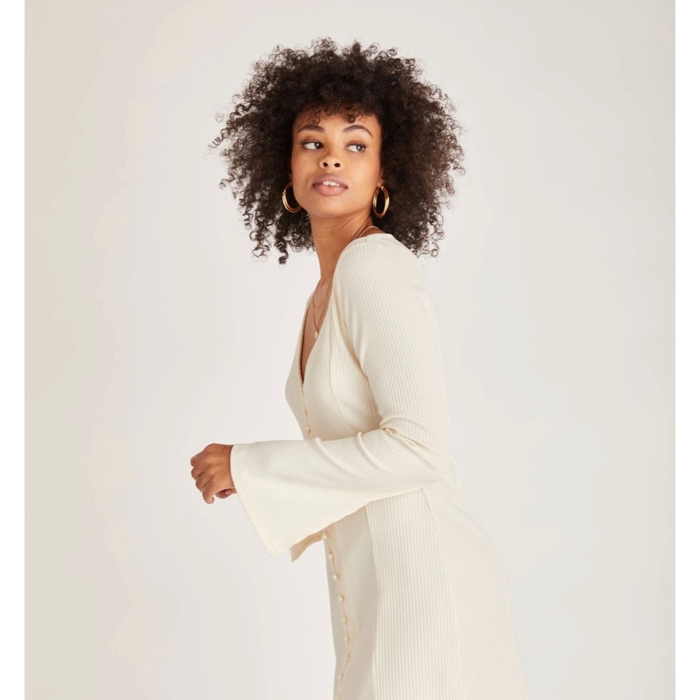 Backyard Roses Kristina Rib Dress